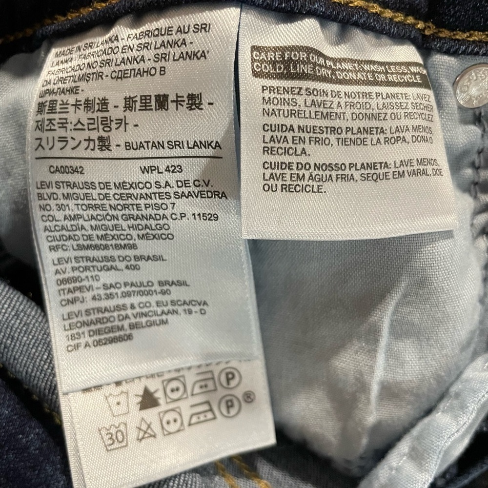 Levi’s 721 High Rise Skinny Medium Wash Denim Jeans Size 27 Like New Condition - Picture 7 of 11